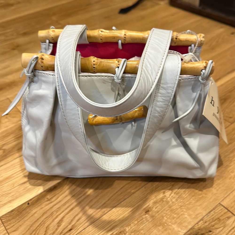 HYPE Genuine Leather Bamboo Bag